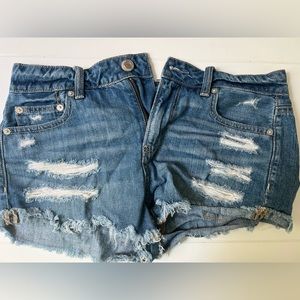 American eagle jean shorts